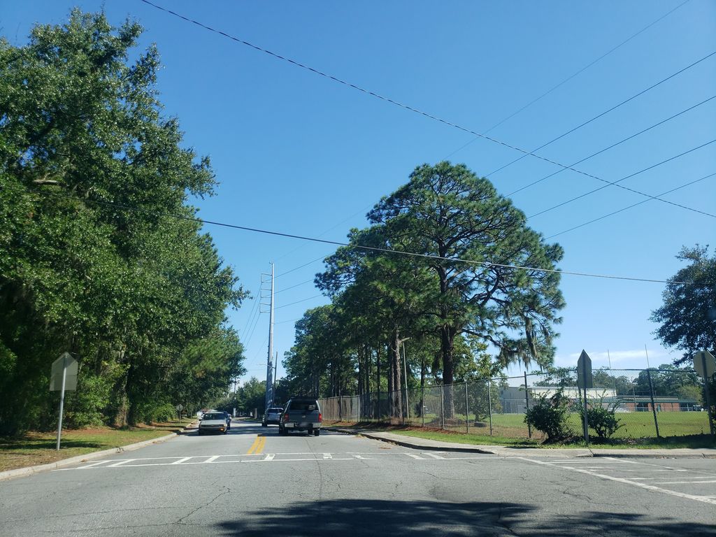 Oakland Park & Pinehurst, Savannah — Street-level view — Mapillary
