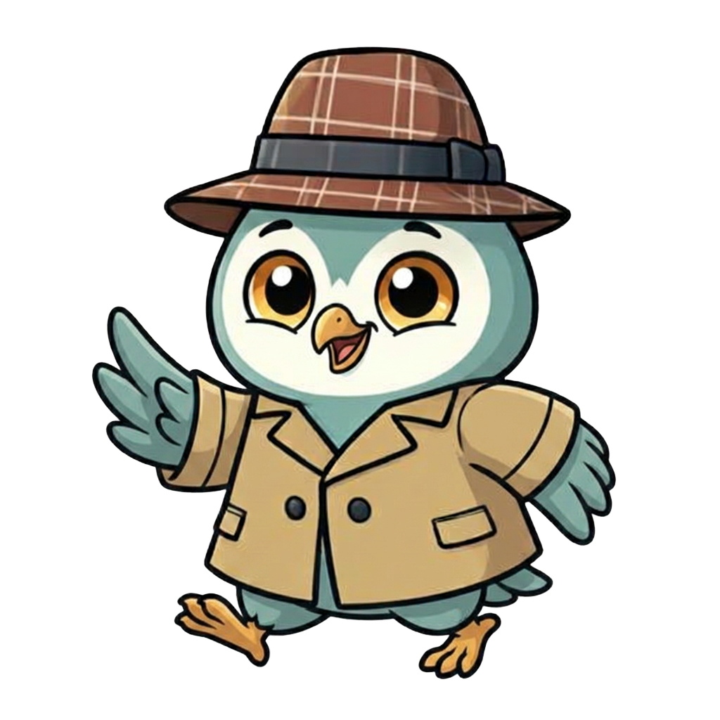 Gogo the owl walking